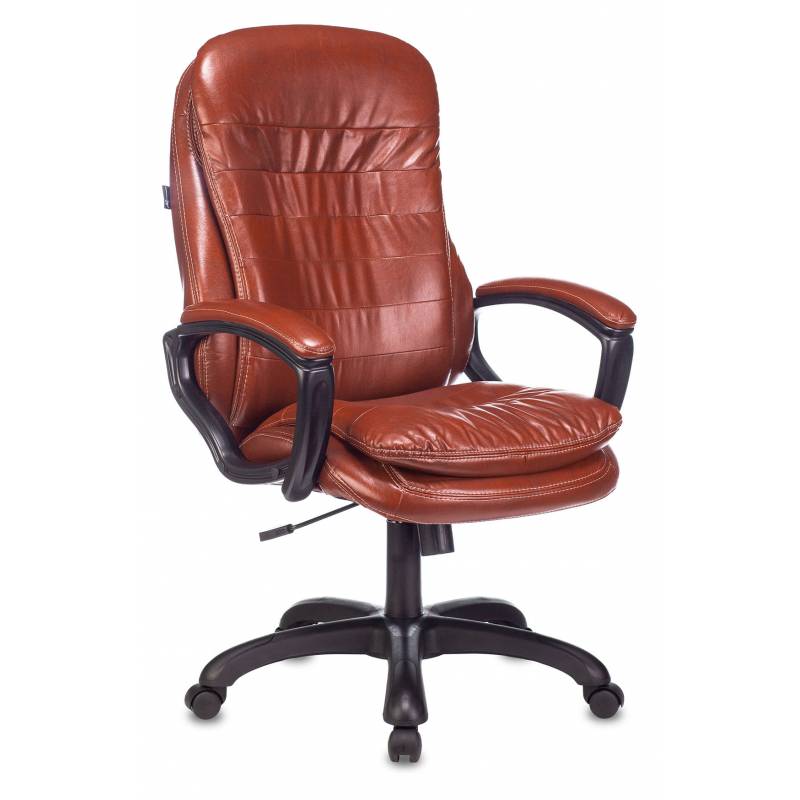Кресло руководителя Бюрократ T-9950LT коричневый Boroko-37 искусственная кожа крестовина пластик главное фото