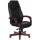 Кресло бюрократ T-9923 WALNUT_BLACK   (Натуральная кожа)