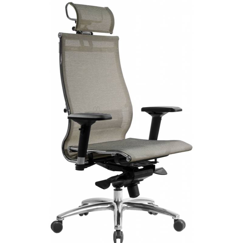 Кресло Samurai TV-3.05 бежевое (аллюминий) главное фото