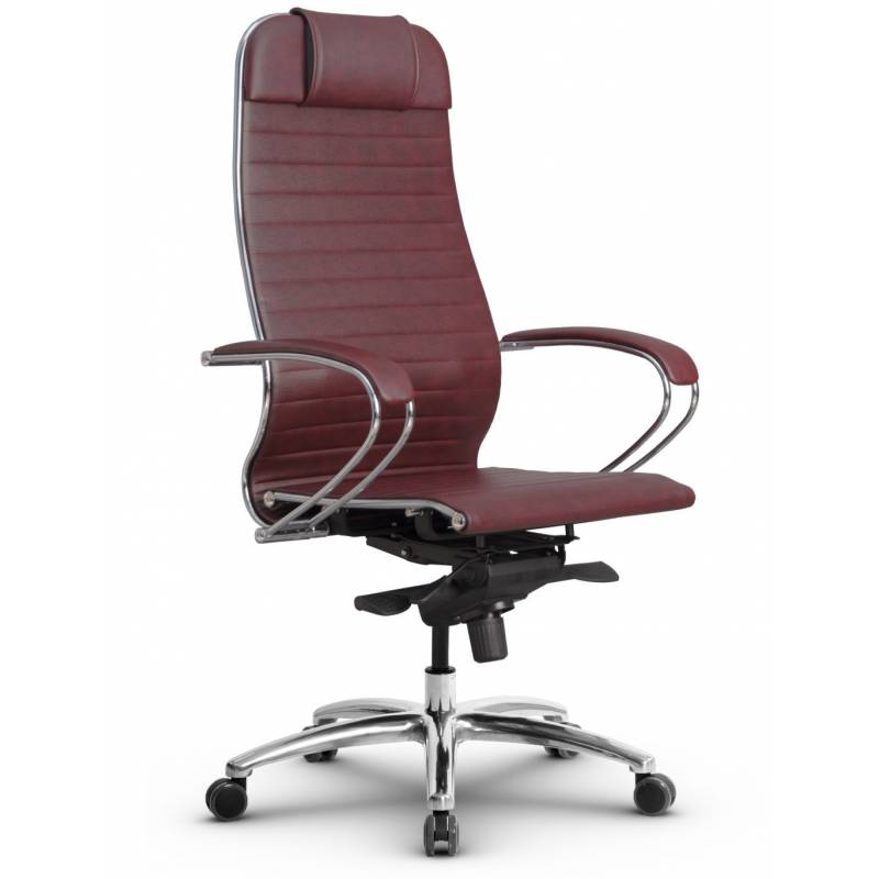 Кресло Samurai K-1.04 бордовая кожа главное фото