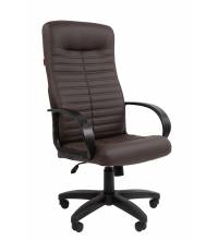Кресло руководителя Chairman 480LT Россия экопремиум коричневый