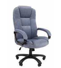 Кресло руководителя Chairman Home 600 Россия ткань Т-71 голубой