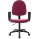 Кресло Бюрократ CH-1300N бордовый Престиж+ 3C18 крестовина пластик. Фото товара с разных ракурсов.