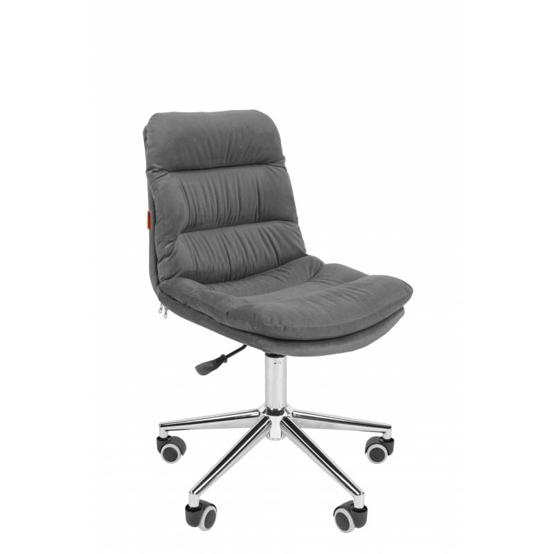 Кресло Chairman Home 115 Россия ткань Т-55 серый главное фото