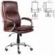Кресло офисное  PREMIUM "Cuba EX-542", экокожа, коричневое. Фото товара с разных ракурсов.