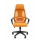 Кресло руководителя Chairman CH636 черный пластик, оранжевый. Фото товара с разных ракурсов.