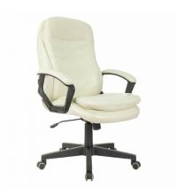 Кресло офисное  PREMIUM "Omega EX-589", экокожа, бежевое